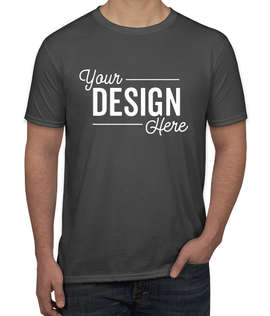 Canada - Gildan Softstyle Jersey T-shirt - Color: Charcoal