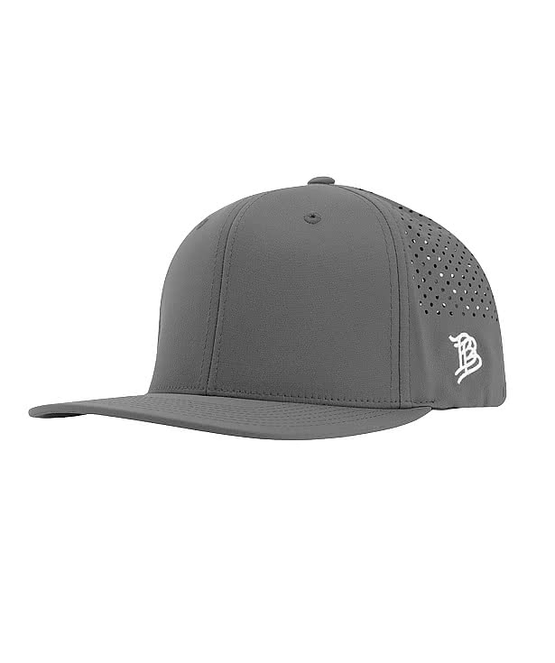 Branded Bills Bare Flat UPF 50+ Performance Baseball Hat