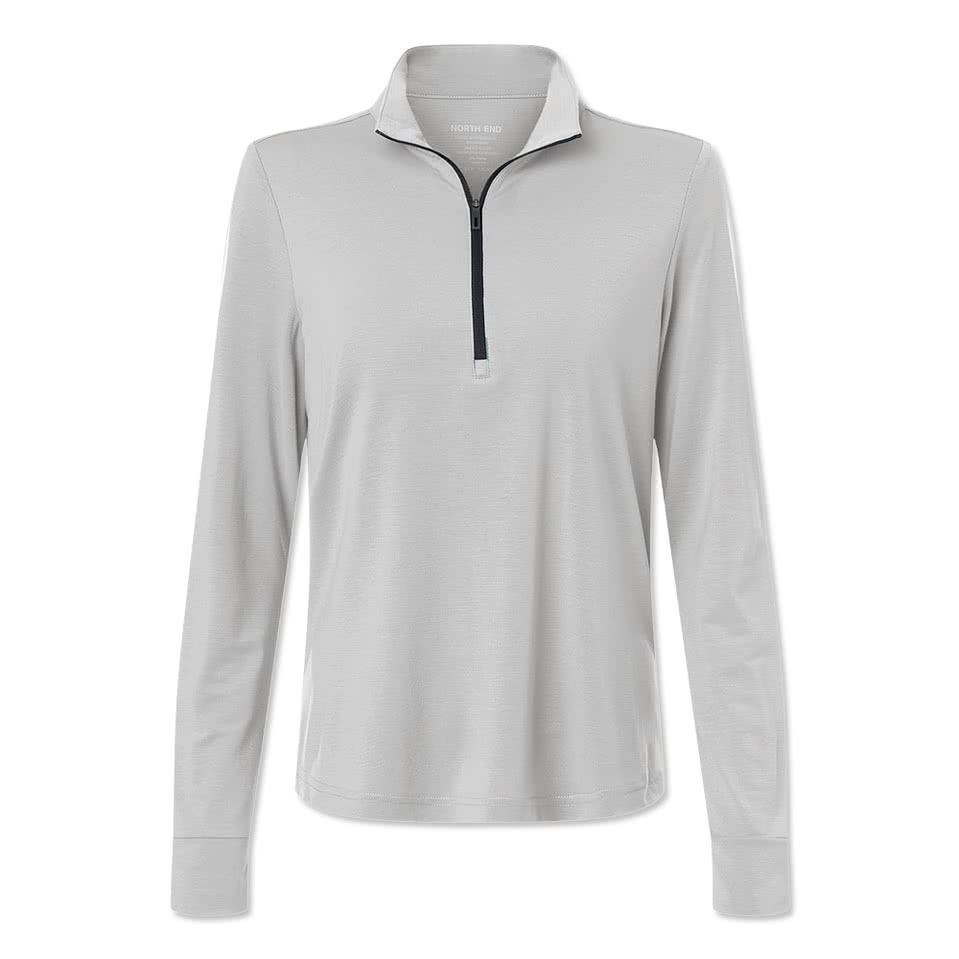 North End Women's JAQ Stretch Quarter Zip Performance Shirt