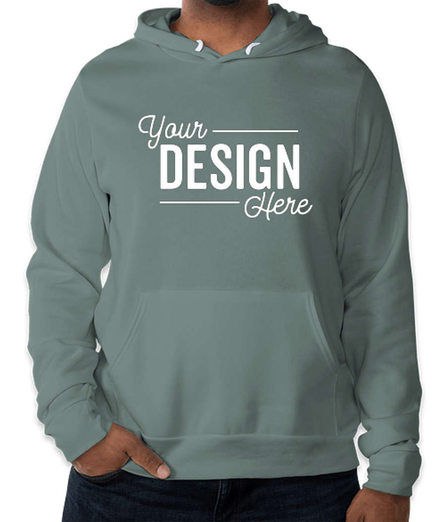 Bella + Canvas Ultra Soft Pullover Hoodie in Blue Storm