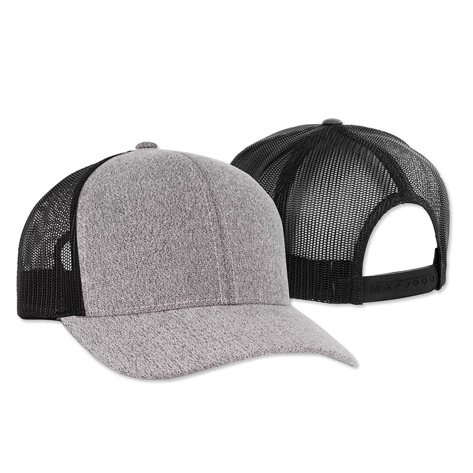 Pacific Headwear Heather Trucker Hat