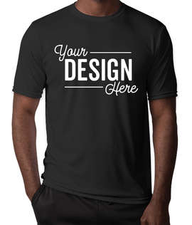 A4 Promotional Performance Shirt - Color: Black
