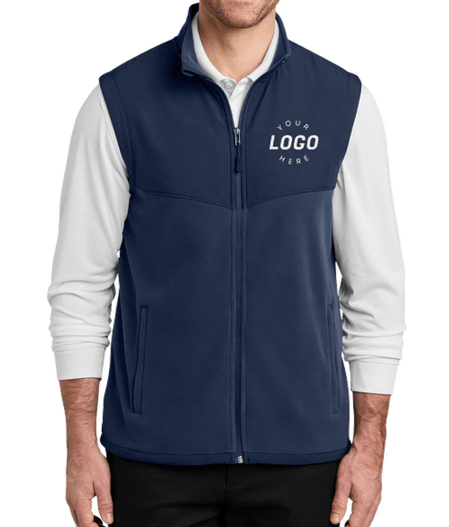 Port Authority Therma-Tek Fleece Vest in True Navy