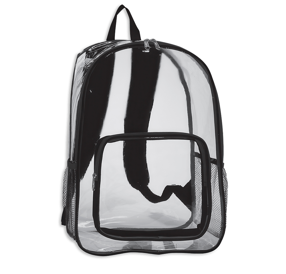 Clear EVA Double Zippered Backpack-default