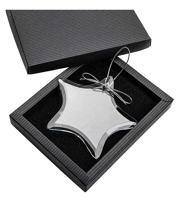 Crystal Star Ornament