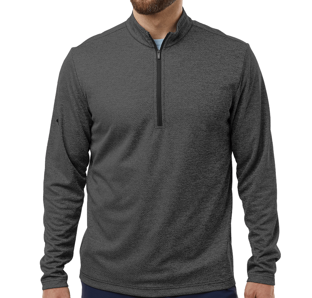 Adidas Space Dyed Recycled Quarter Zip Shirt-default