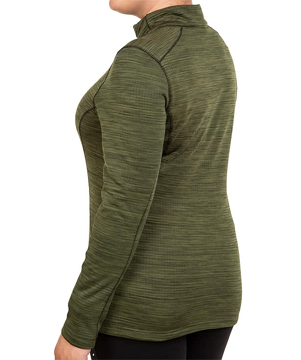 Stormtech Women's Base Thermal Grid Performance Quarter Zip Sweatshirt