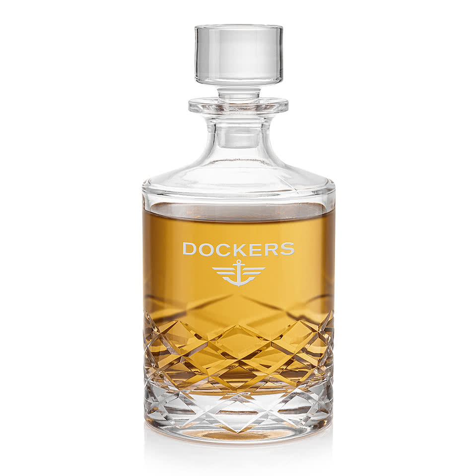 Laser Etched 28 oz. Durham Decanter