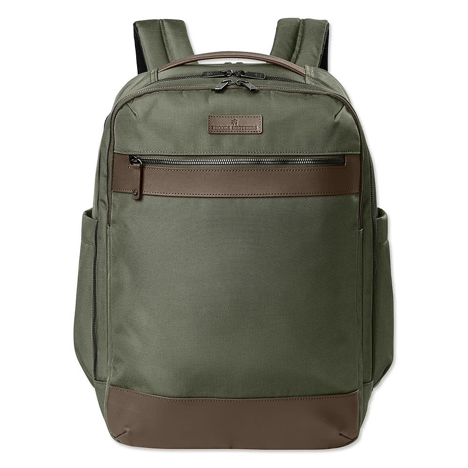 Brooks Brothers Oxford 17" Computer Backpack