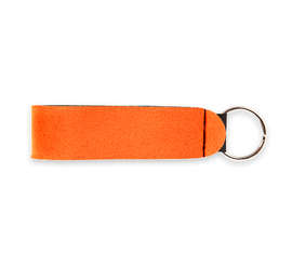 Neoprene Wrist Strap Keychain - Color: Blaze Orange