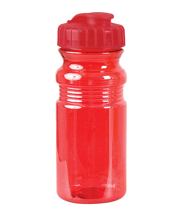 20 oz. Translucent Sports Water Bottle with Snap Cap