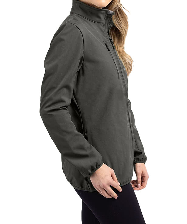 Clique by Cutter & Buck Women's Trail Eco Stretch Soft Shell Jacket