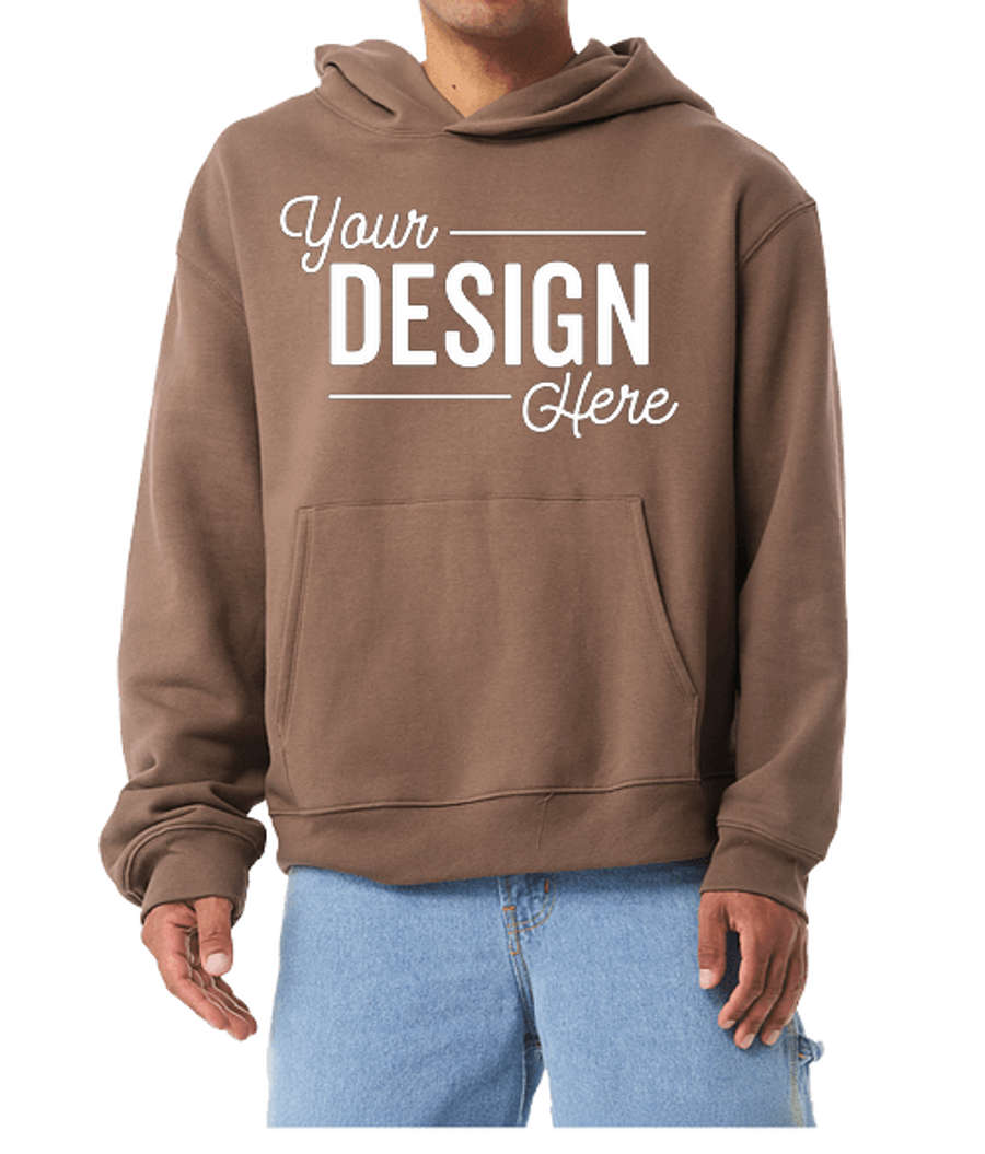 Bella + Canvas Heavyweight Pullover Hoodie in Vintage Brown