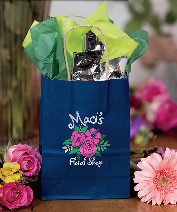Full Color Dorothy Medium Recycled Paper Shopper Bag