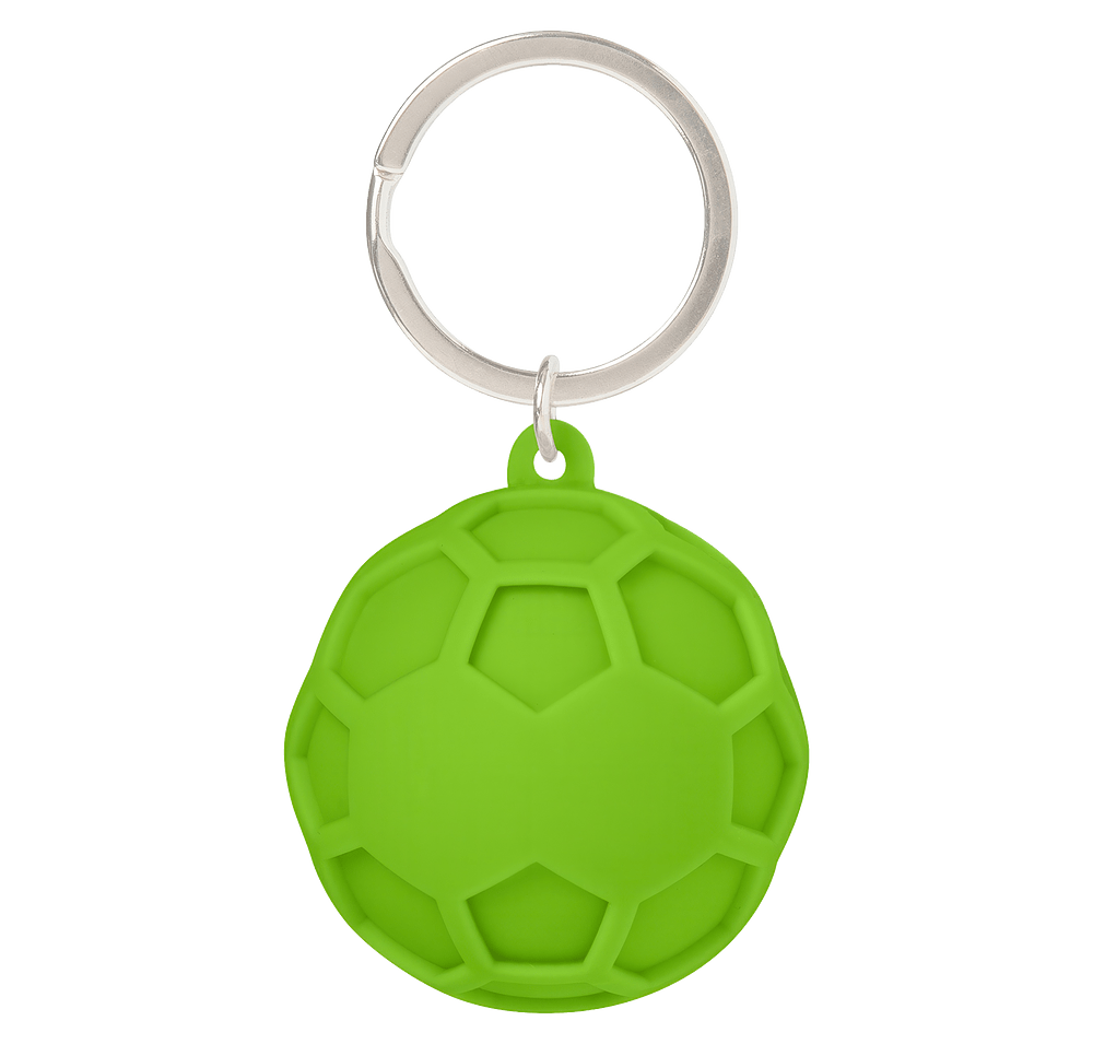 Silicone Squish Ball Keychain-default