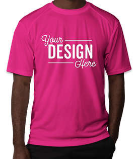 Badger B-Dry Performance Shirt - Color: Hot Pink