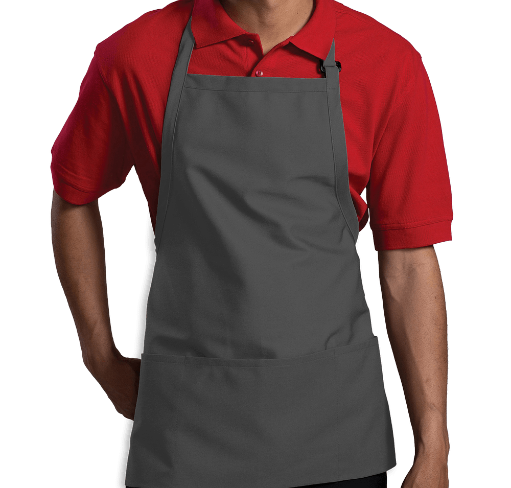 Edwards Medium Length Three-Pocket Bib Apron-default