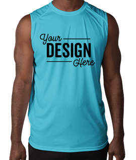 Badger B-Dry Sleeveless Performance Shirt - Color: Electric Blue