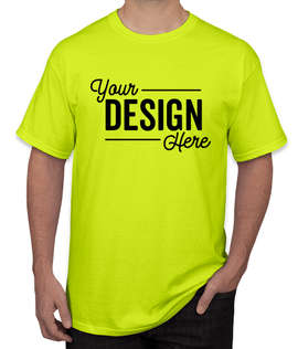 Canada - Gildan Ultra Cotton T-shirt - Color: Safety Green