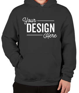 Soffe 50/50 Pullover Hoodie - Color: Black