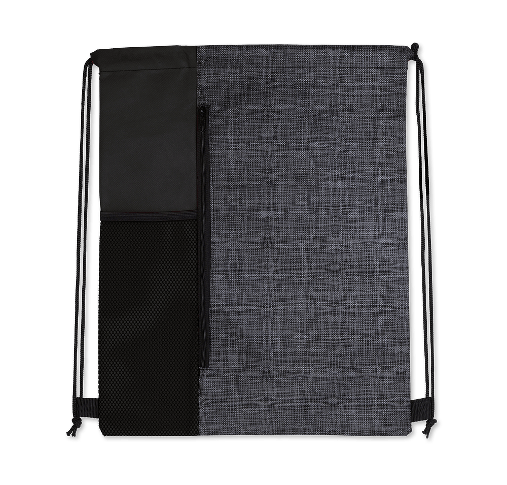 Full Color Non-Woven Vertical Drawstring Bag-default