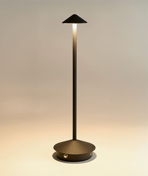 Pyramid Rechargeable LED Desk Lamp