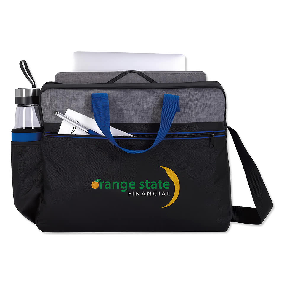 Full Color Stand Alone 14" Computer Briefcase