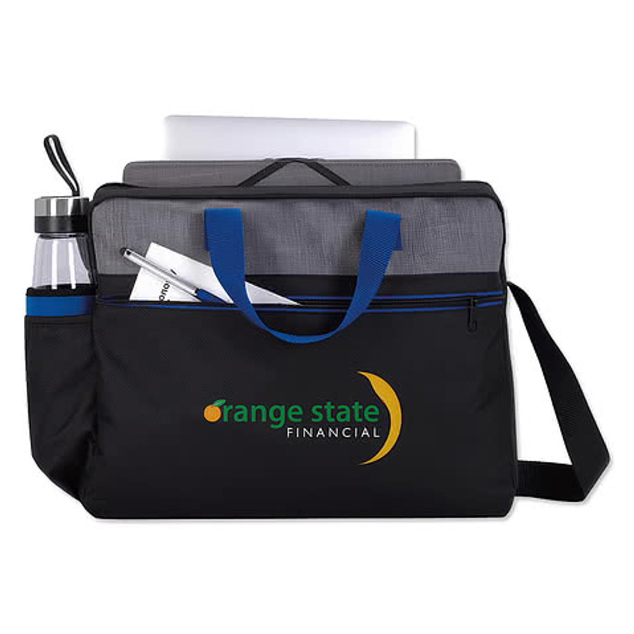 Full Color Stand Alone 14" Computer Briefcase