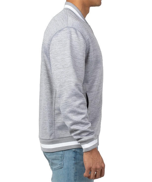 Holloway V-Street Striped Fleece Jacket