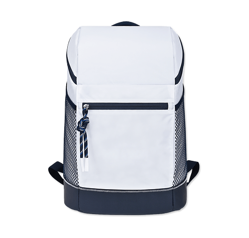 Harborside 28 Can Backpack Cooler in White