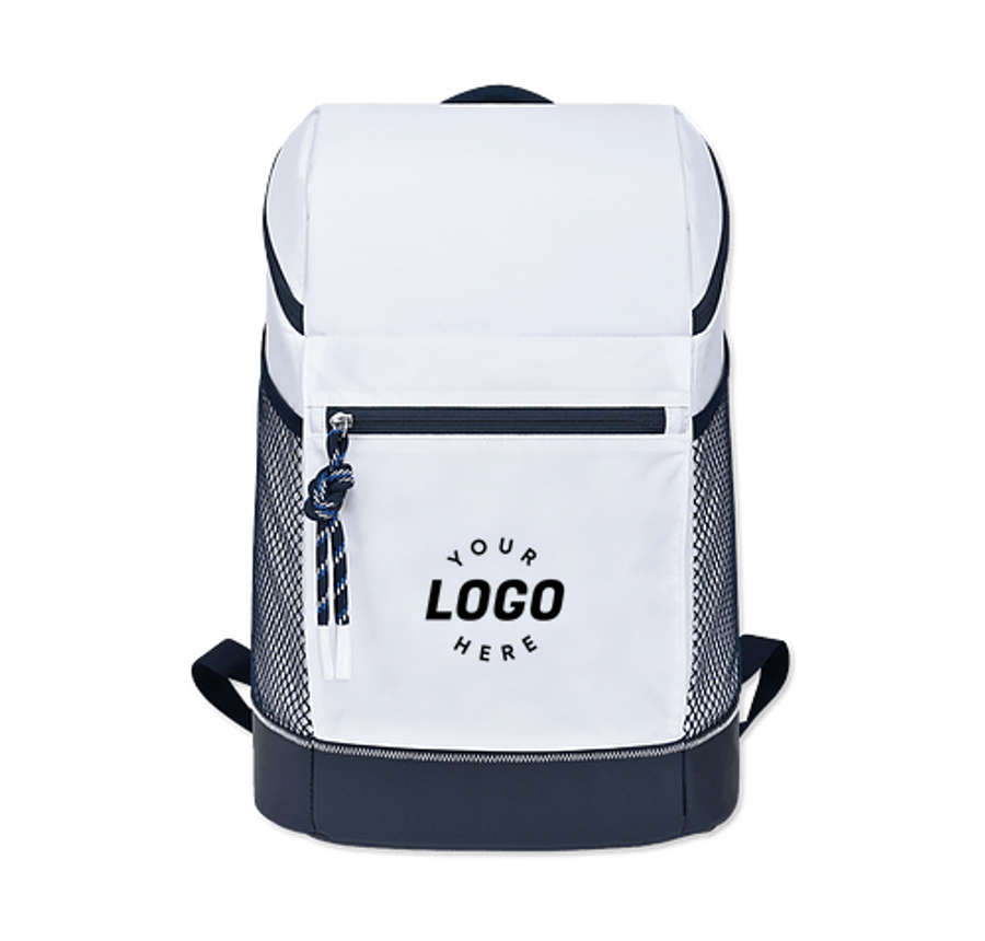 Harborside 28 Can Backpack Cooler in White