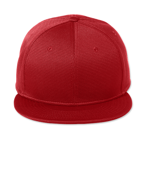 New Era Pivot 9FIFTY Snapback Baseball Hat in Scarlet