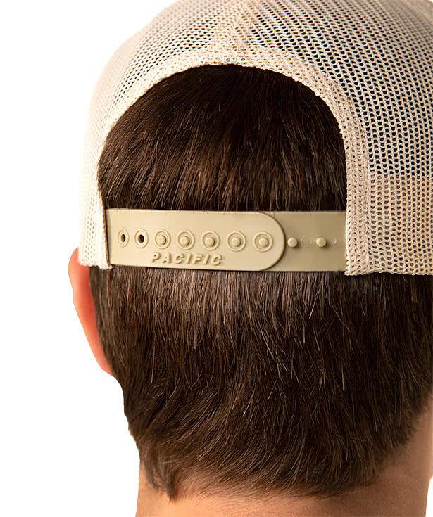 Pacific Headwear Snapback Trucker Hat - Embroidered