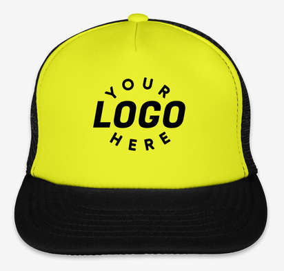 District Neon Snapback Trucker Hat-default
