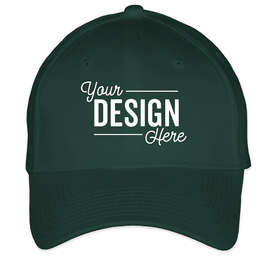 New Era 39THIRTY Stretch Fit Cotton Hat - Color: Dark Green