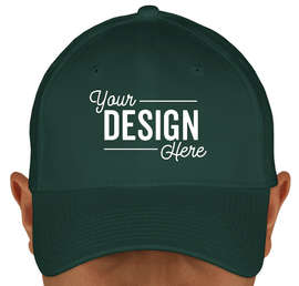 Canada - New Era 39THIRTY Stretch Fit Cotton Hat - Color: Dark Green