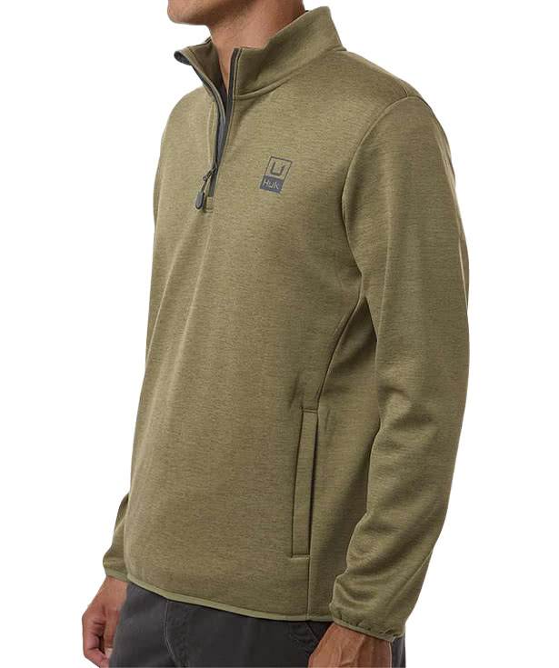 HUK Coldfront+ Quarter Zip Pullover