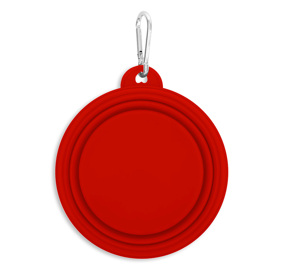 Collapsible Travel Silicone Pet Bowl-default