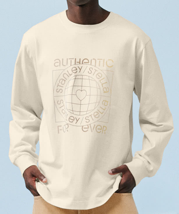 Stanley/Stella Freestyler Heavyweight Organic Cotton Long Sleeve T-shirt