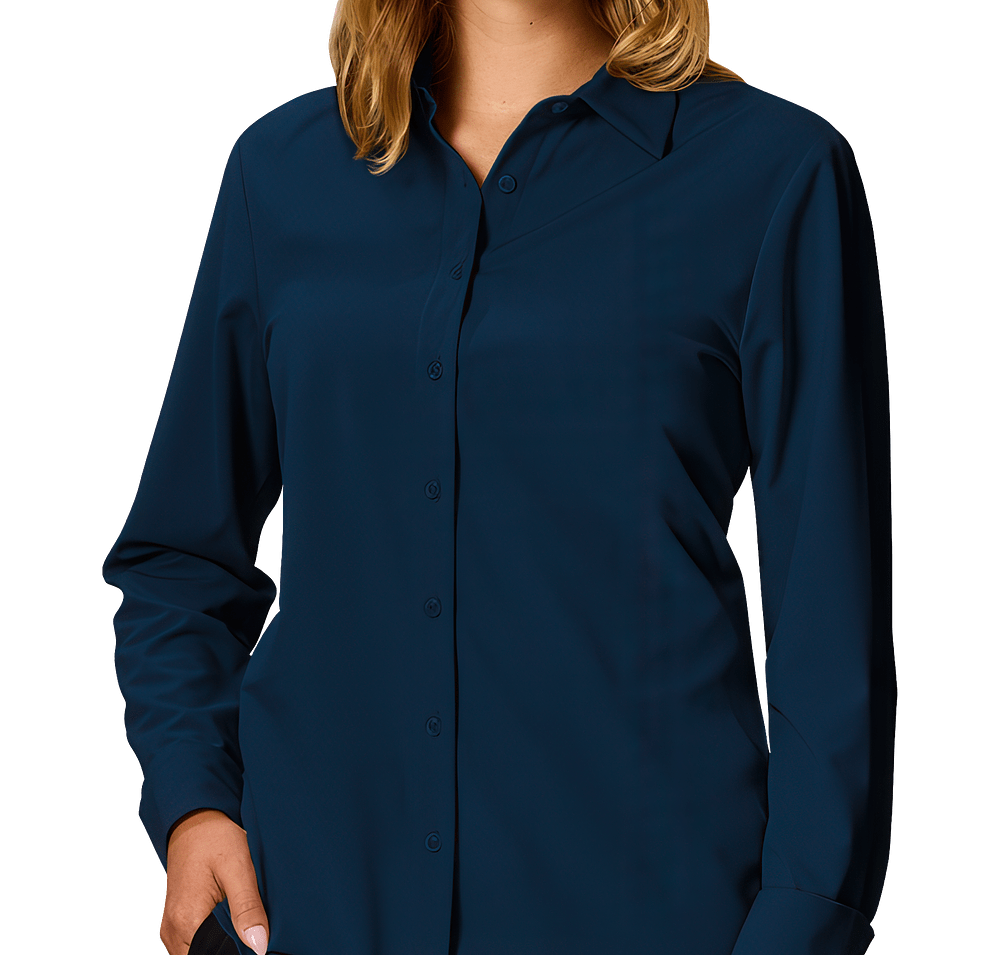 Blue Generation Women’s Recycled Stretch Woven Shirt-default