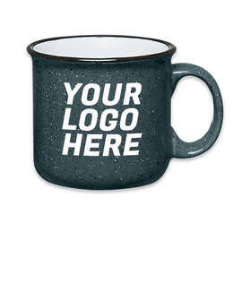 15 oz. Ceramic Speckled Campfire Mug (Set of 36) - Color: Gray