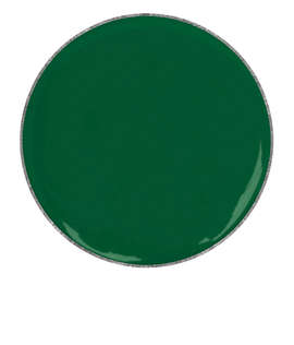 1" Round Lapel Pin - Color: Forest Green / Silver