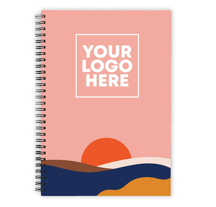 Custom Sunset JournalBooks ® Spiral Notebook - Design Notebooks Online at