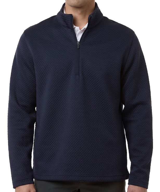 Puma Golf Pebble Recycled Midweight Performance Quarter Zip Pullover