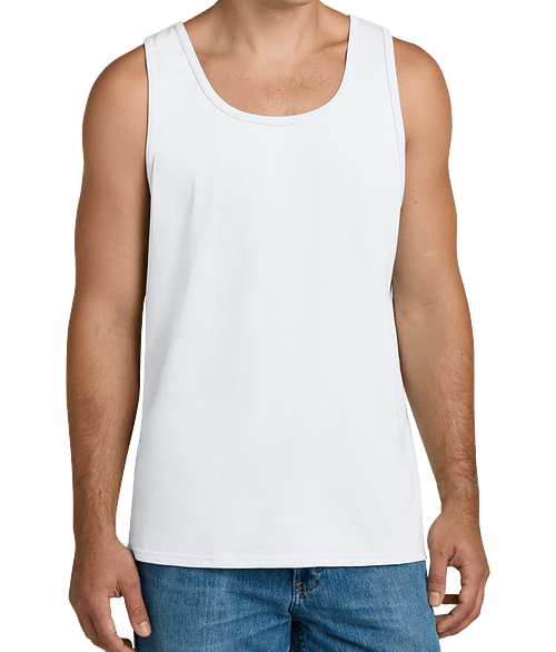Jerzees Classics Cotton Tank in White
