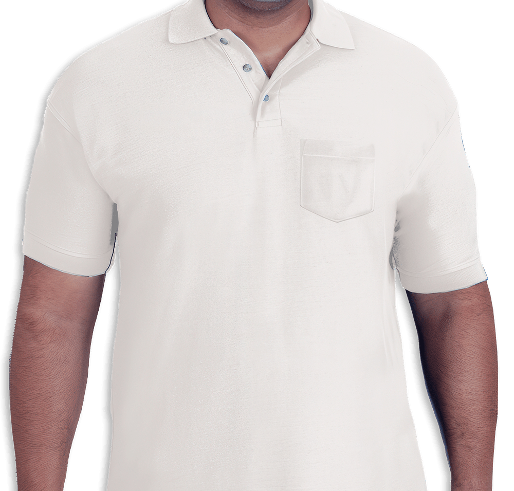 Blue Generation Scotchgard Treated Pique Pocket Polo-default