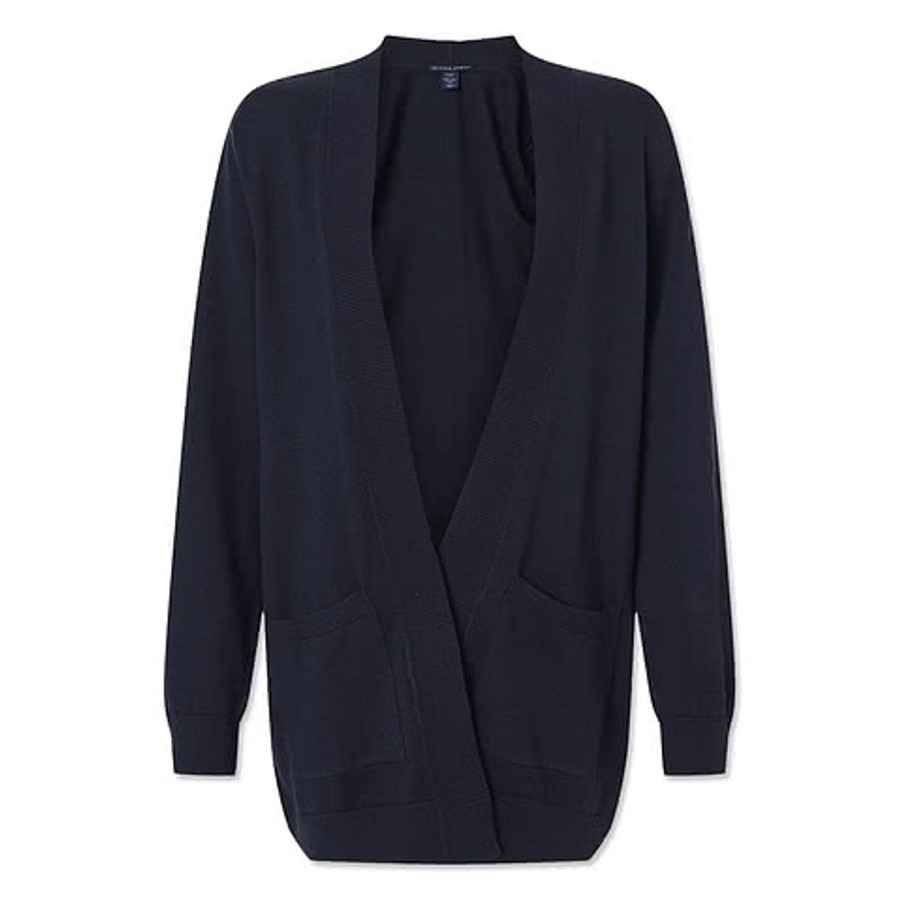 Devon & Jones Women's New Classics Recycled Open Cardigan