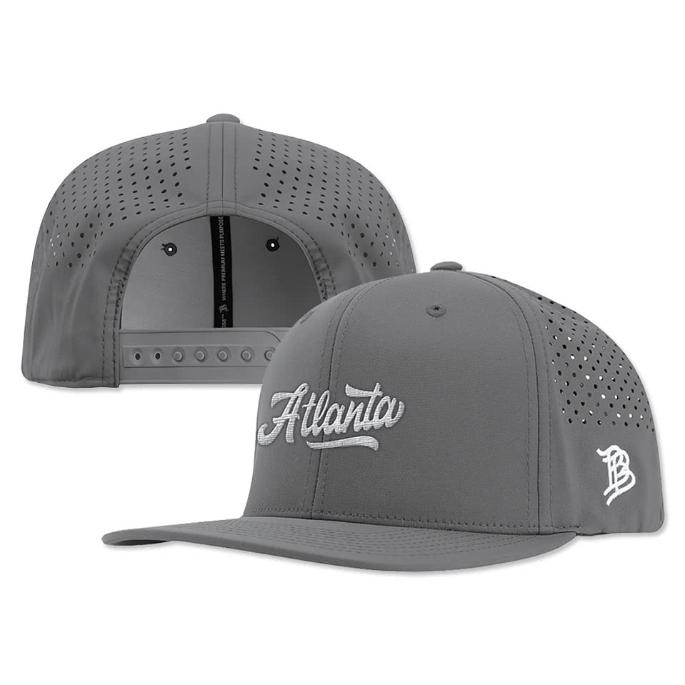 Branded Bills Bare Flat UPF 50+ Performance Baseball Hat
