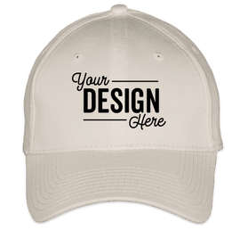 New Era 39THIRTY Stretch Fit Cotton Hat - Color: Stone