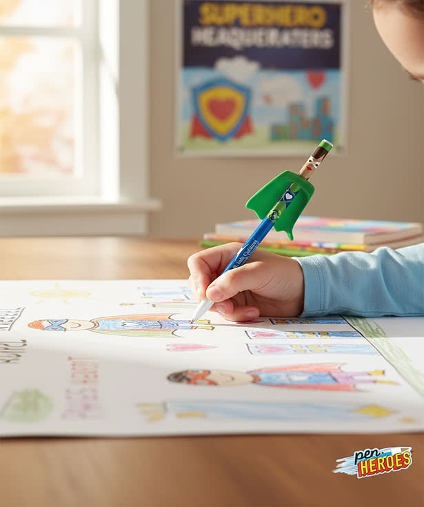Pen Heroes Awareness Series Pen w/Cape